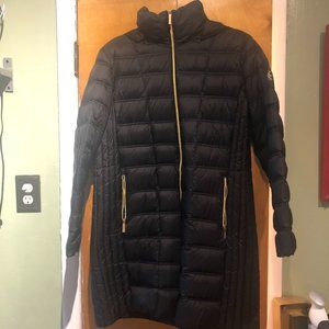 Michael Kors Puffer Jacket Packable Removable Hood